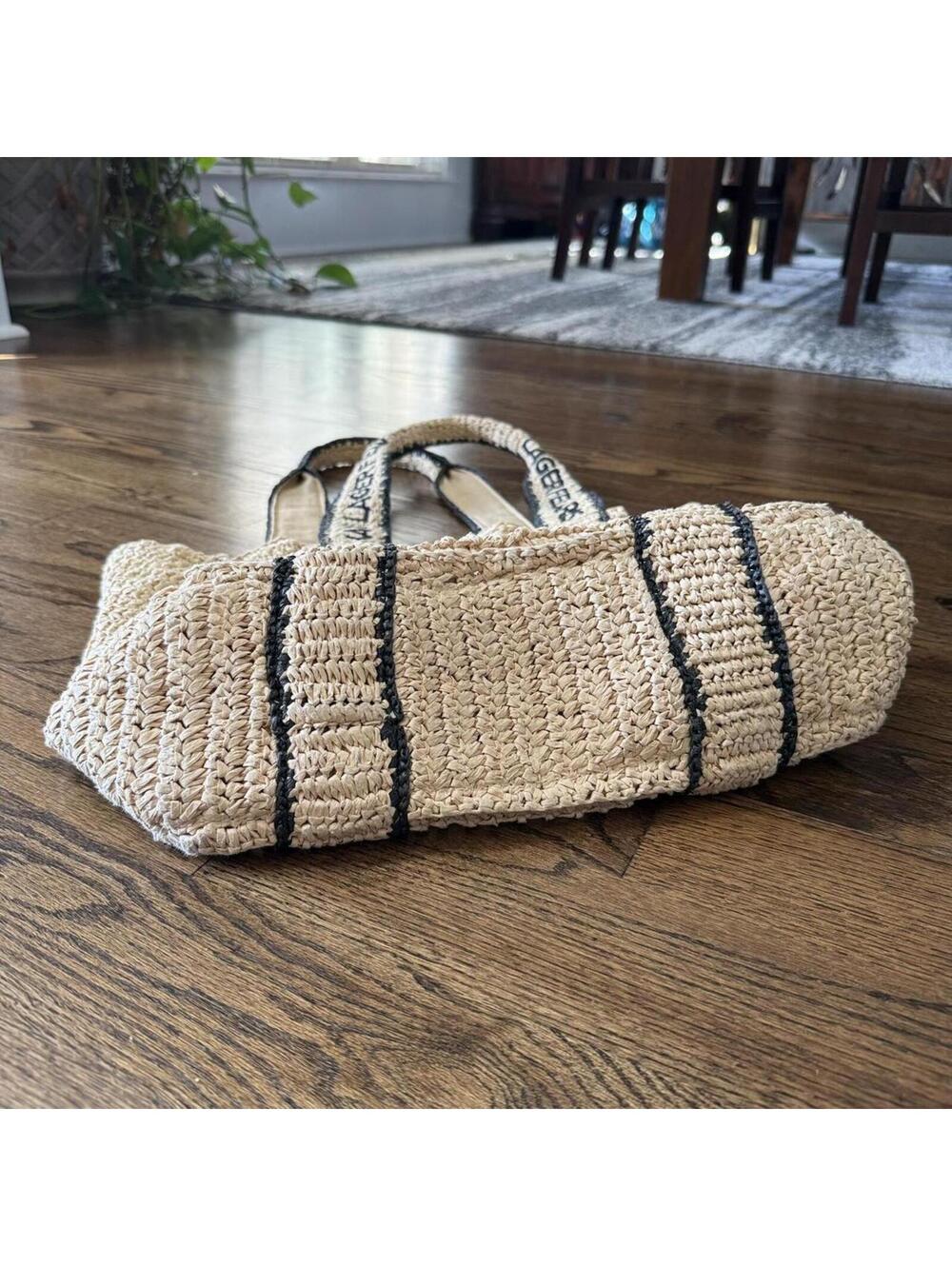 🖤🌾 Karl Lagerfeld Paris Raffia Tote - Picture 5 of 7